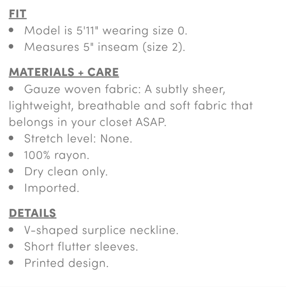 Gauze Surplice Romper - Picture 3 of 4